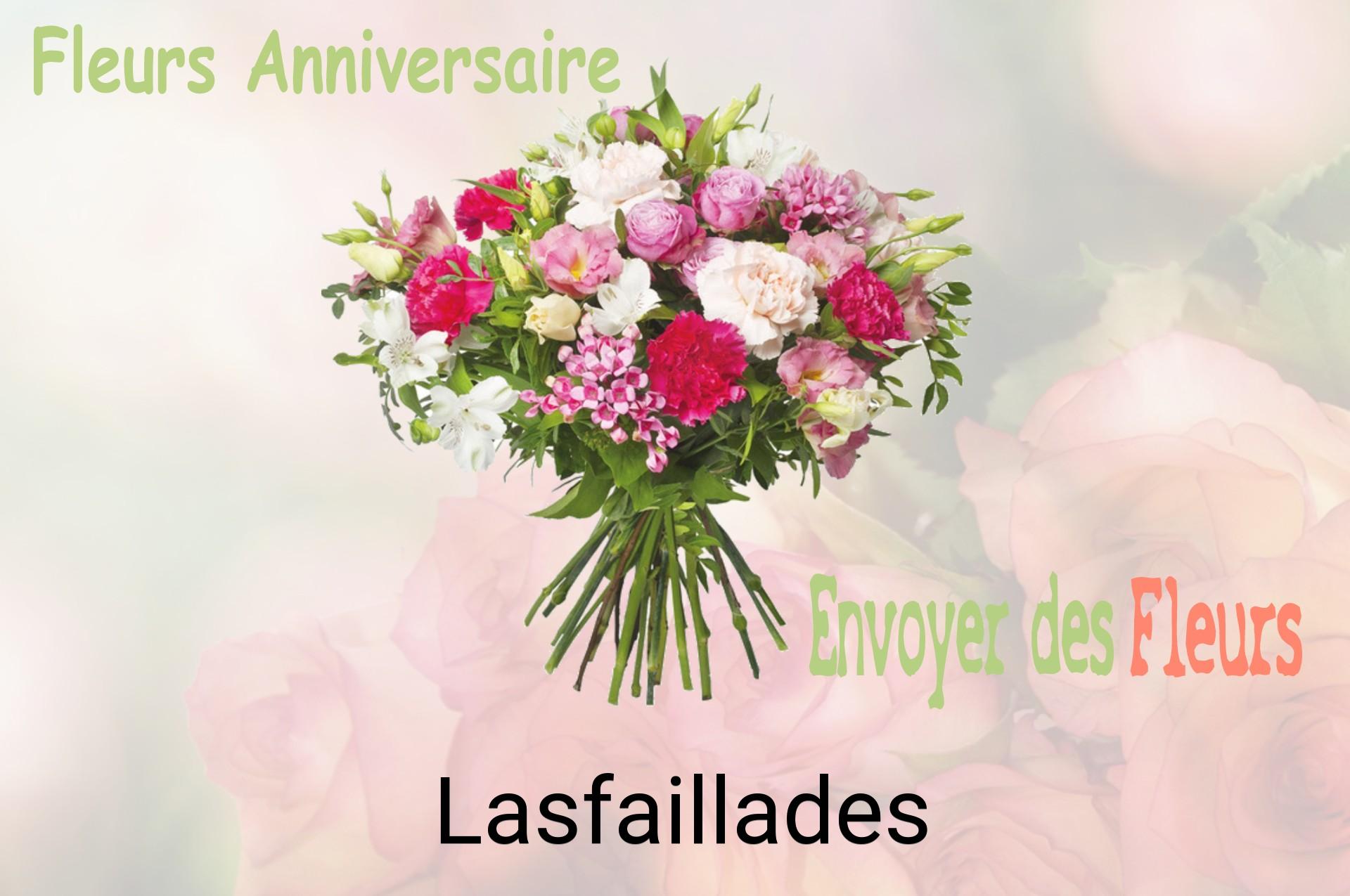 Bouquet de fleurs d’anniversaire livré à Lasfaillades