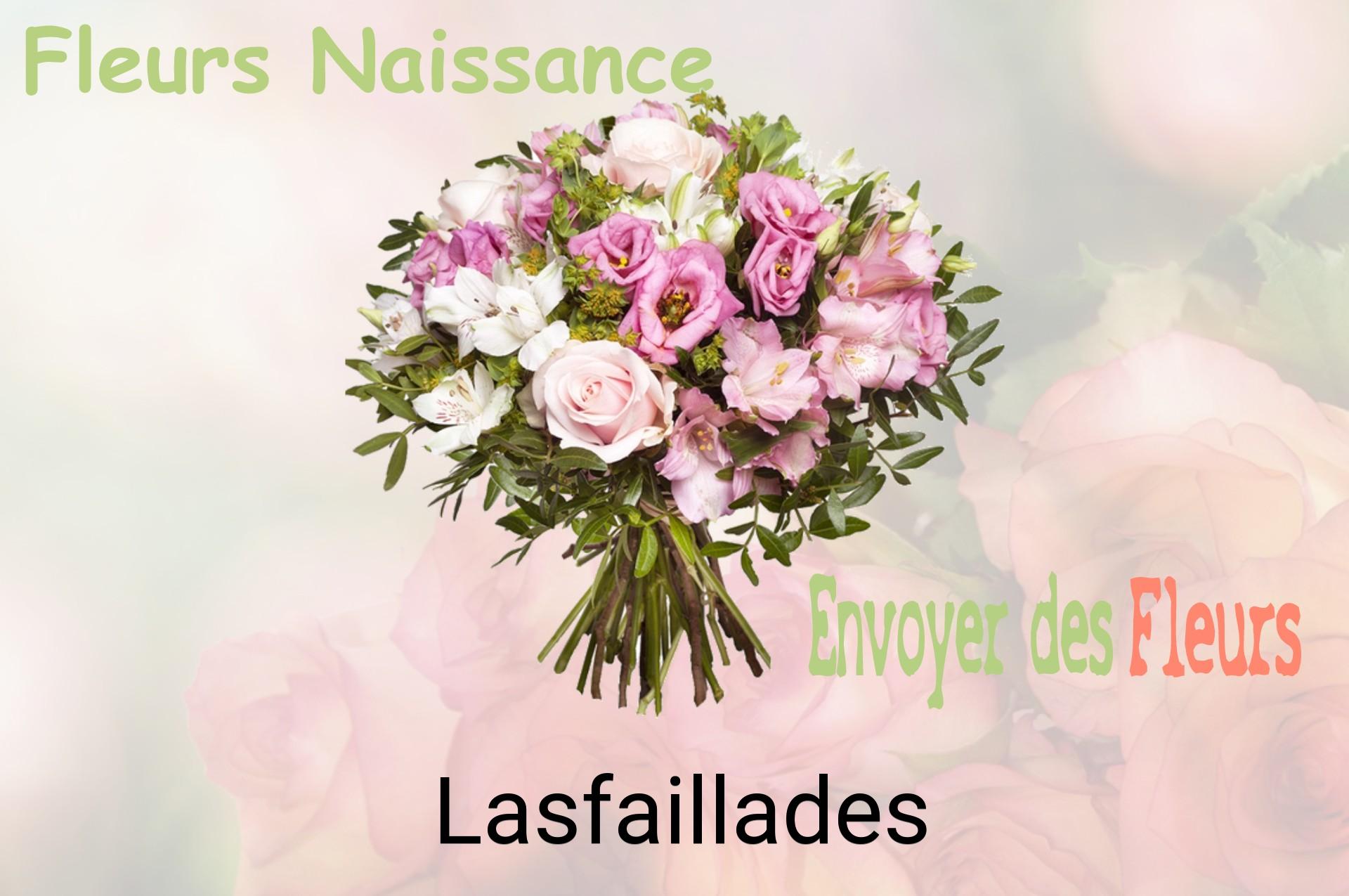 Bouquet de fleurs de naissance livré à Lasfaillades